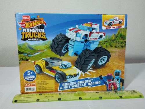 Hot Wheels Mega Construx Monster Trucks