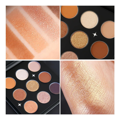 Paleta De Sombras De Ojos Arousar, Paleta De Maquillaje De O