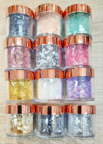 Glitter /deco Para Uñas,maquillaje Y Más