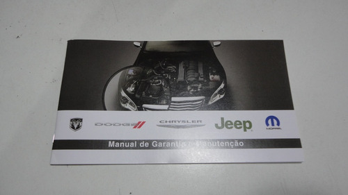 Novo Em Branco Manual Garantia Revisões Renegade Compass