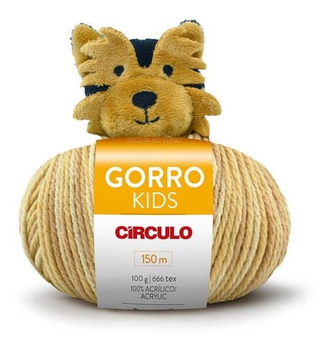 Gorro Kids Círculo Cor 9308 - DOG FRED
