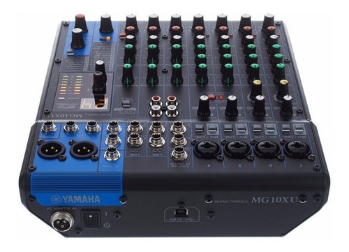 Yamaha Mg10-xu Consola Mixer 10 Canales Usb Mg10xu En Cuotas