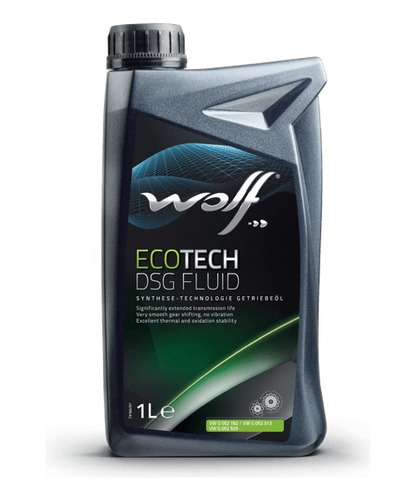 Aceite Wolf Ecotech Dsg Fluid Sintetico 1l