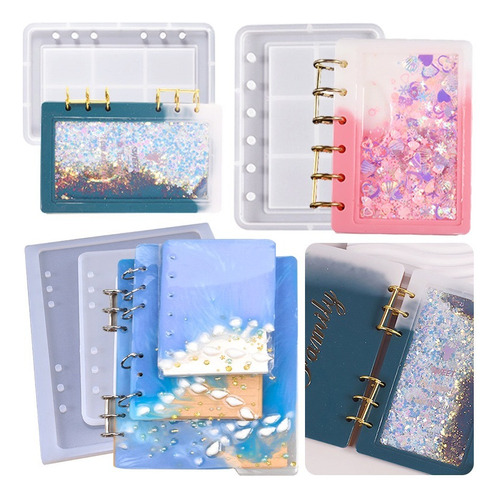 Molde Cuaderno A5 A6 A7 De Resina Mas Accesorias 