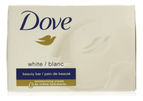 Dove Beauty Bar - Barra Blanca De 4 Onzas, 2 Barras