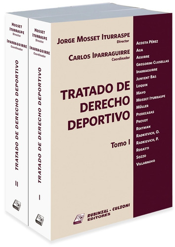 Tratado De Derecho Deportivo 2 Tomos Mosset Iturraspe (rc)