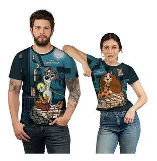 Camisetas La Dama Y El Vagabundo - Pareja