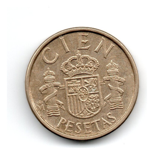 España Moneda 100 Pesetas Año 1985 Km#826