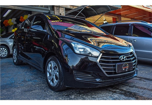Imagem 2 de 15 de Hyundai Hb20s Comfort 2017 Preto Financiamento Facilitato!