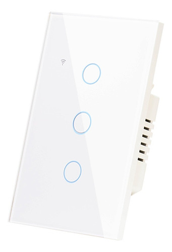 Interruptor Inteligente Tactil Wifi Domotica (3 Botones)