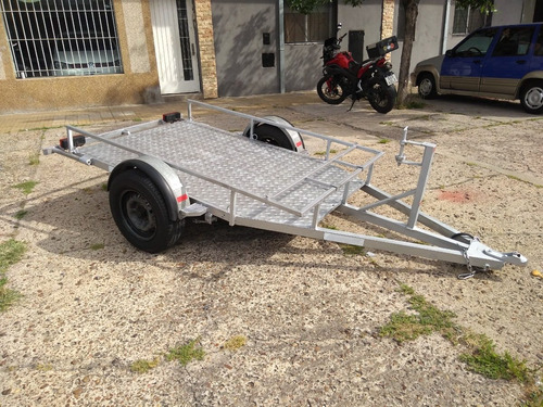 Imagen 1 de 12 de Trailer Cuatriciclo Moto Karting Bicicletas
