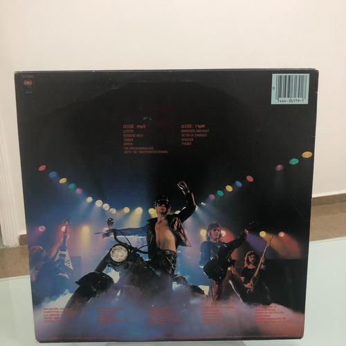 Lp Judas Priest - Unleashed In The East Livi In Japan Usa Estandar (Usado)