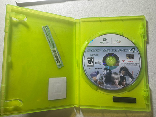 Dead Of Alive 4 Xbox 360 Original (Usado)
