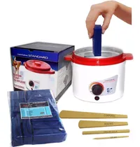 Comprar Calentador Cera Depilatoria 1kilo + Cera Azul + Espatulas