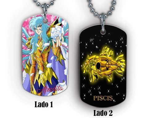 Imagen 3 de 4 de Cadena Personalizada Caballeros Del Zodiaco