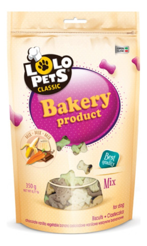 Lolo Pets Mix Galletas Huesitos Medium Perro 350 Gr