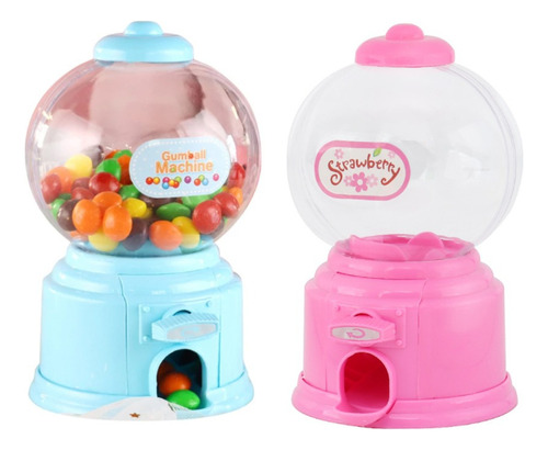 Mini Máquina Portátil De Caramelos De Plástico Para Niños, 2