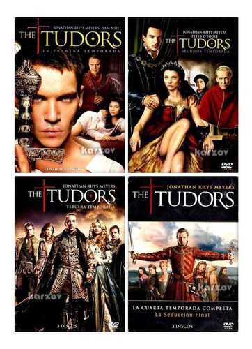 The Tudors Serie Completa Temporadas 1 2 3 4 Dvd