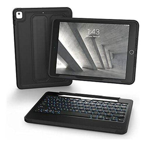 Funda, Estuche Para Tecla Zagg Rugged Book - Funda Y Teclado