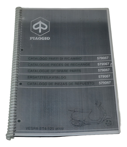Manual Despiece Vespa Et4 125cc Mod.99 Allsales