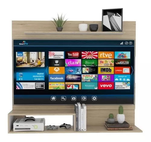 Mueble de Televisión Moderno de 115 x 45 x 35 cm para Televisores de Hasta 45  Pulgadas, RTA Muebles RTA MUEBLES