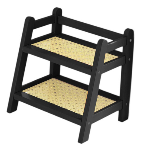 Estante De Drenaje Para Botellas, Soporte Para Tazas Negro