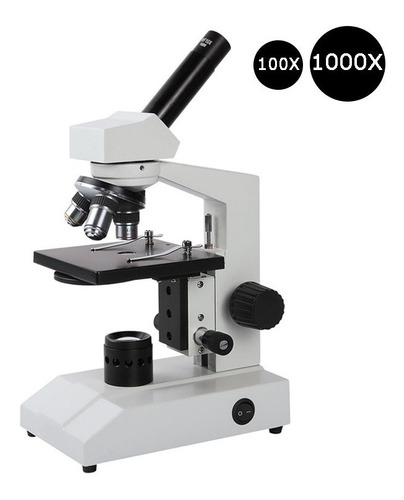 Microscopio Biológico Monocular Para Laboratorio M-62