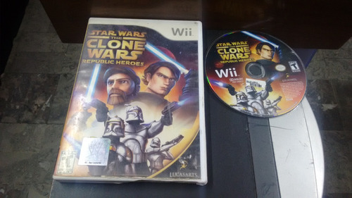 Star Wars The Clone Wars Republic Heroesi Para Nintendo Wii