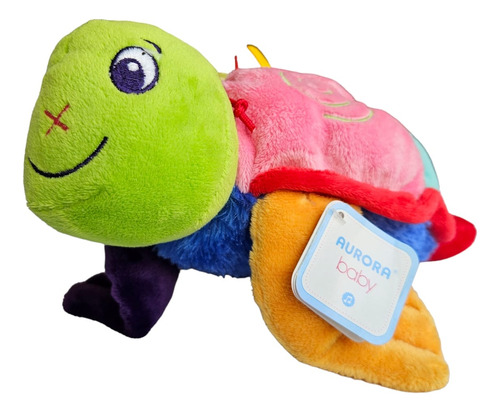 Tortuga Sensorial De Peluche Para Bebés Muy Suave