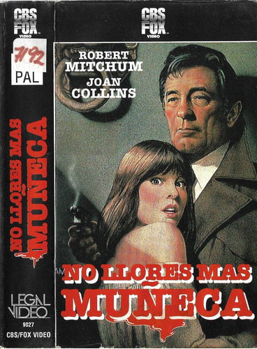 No Llores Mas Muñeca Vhs Robert Mitchum Joan Collins