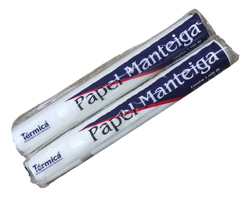 Papel Manteiga 30cm X 7.5mt Kit Com 2 Unidades