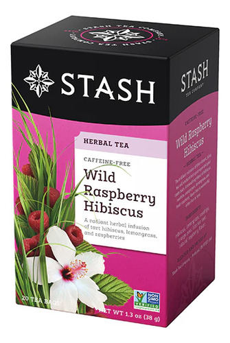 Stash Te Wild Raspberry Hibiscus 20 Bolsitas