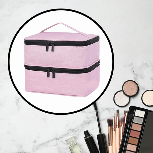Bolsa De Almacenamiento De Esmalte De Uñas De 30 Rejillas,