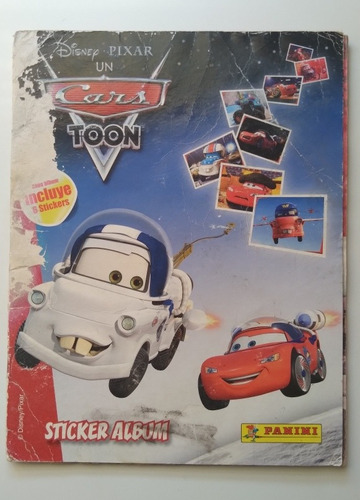 Álbum Disney - Pixar Cars Toon Panini 2011. J 