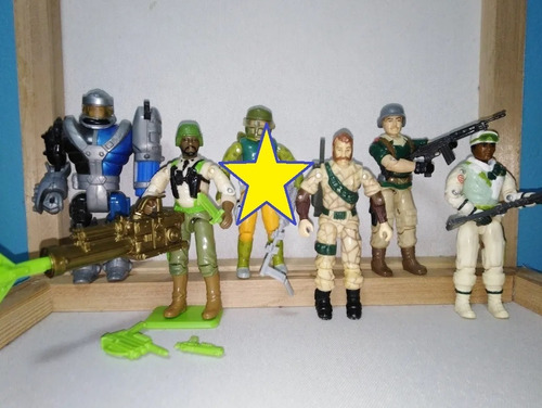 Gi Joe Gijoes Soldados Hasbro Cobras Vintage Variados