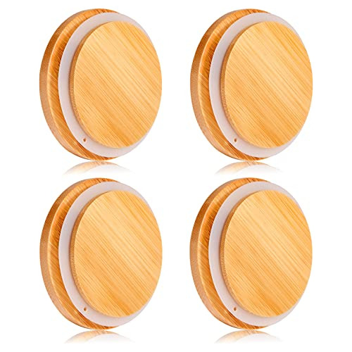 Bamboo Mason Jar Lids Wide Mouth, Ball Wooden Lids,storage C