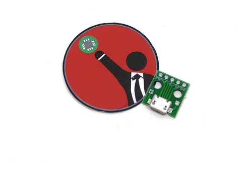 Adaptador Micro Usb Hembra Pcb 2.54mm Dip 5 Pin Arduino