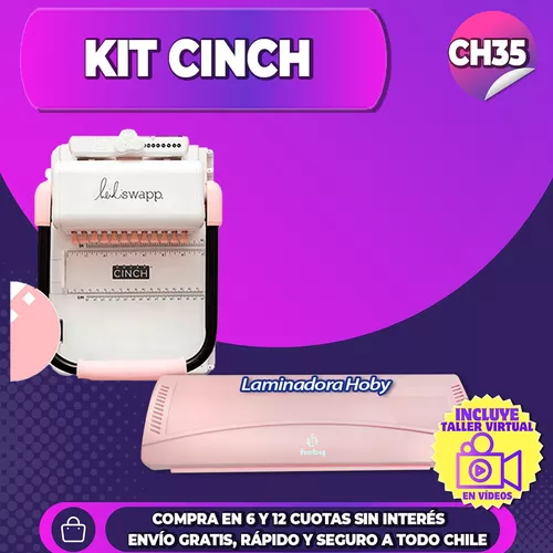 Kit Encuadernadora Cinch Cuadrada+ Laminadora