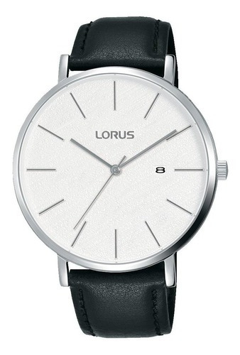 Reloj Lorus Rh905lx9 Color de la correa Negro Color del bisel Acero Color del fondo Blanco