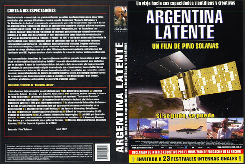 Argentina Latente - Pino Solanas - Dvd