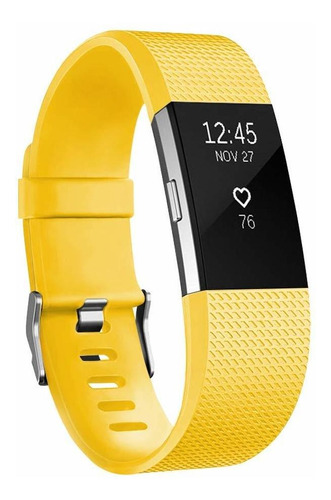 Malla Small Para Fitbit Charge 2 Limon Amarillo -7l8qh4dh