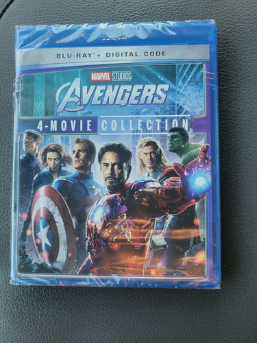 Blu Ray Avengers 4 Movie Collection Original Marvel Dc