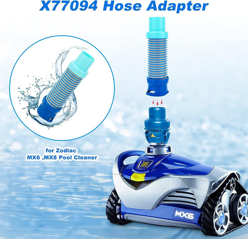 Reemplazo Zodiac Mx6 Pool Systems X77094 Adaptador De Succió