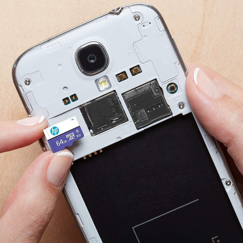 Imagen 4 de 4 de Hp Memoria Micro Sd 64gb Clase 10 Uhs 3 Mx330 4k Ultra Hd
