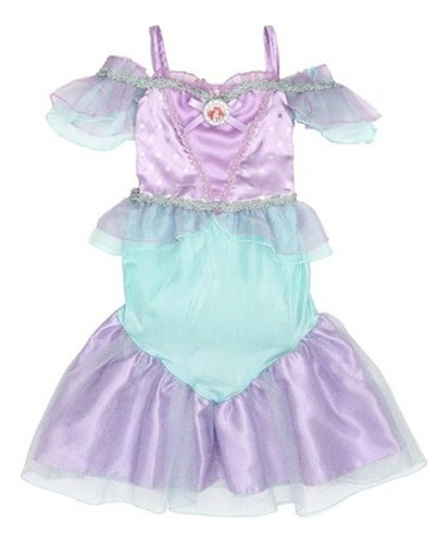 Disfraz Sirenita Ariel -  Vestido Original Autentico De Disney