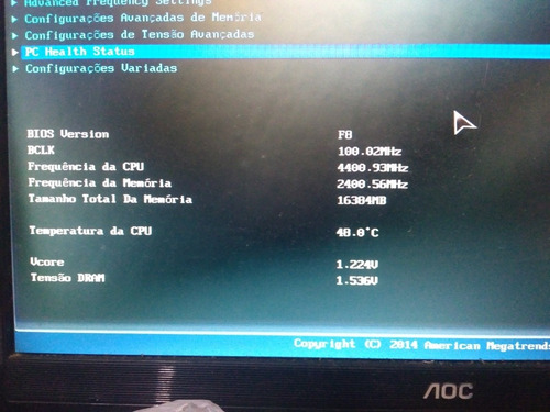 Gabinete Completo Core I7 4790k 4.4ghz 16gb Ram 2400mhz