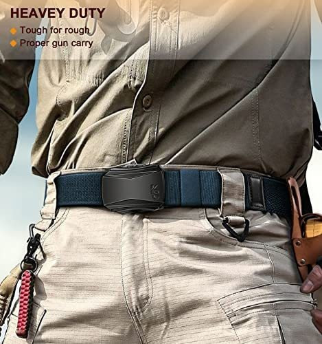 Kemisant Cinturón Para Hombre, Cinturón De Nailon Elástico T