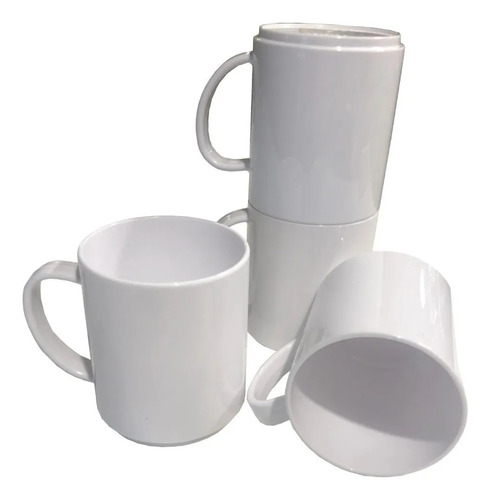 Taza Sublimable Plastica Idear X 100u Mejor Calidad