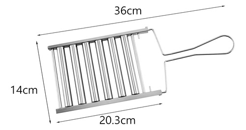 Rodillo Para Perritos Calientes, Soporte Para Vaporizador S