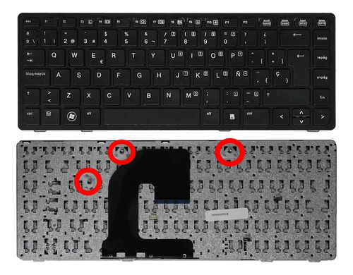 Teclado Para Laptop Hp 8460p 6460b 6465b, 8460b 8460w 6460p